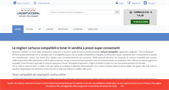 Desktop Screenshot of lacartucceria.it